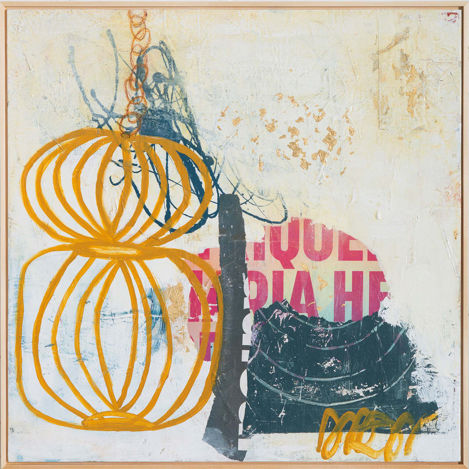 Shining the Light (framed) by Bibby Gignilliat 