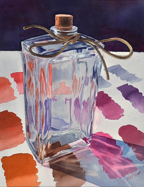 Watercolor Reflections by Marla Greenfield 