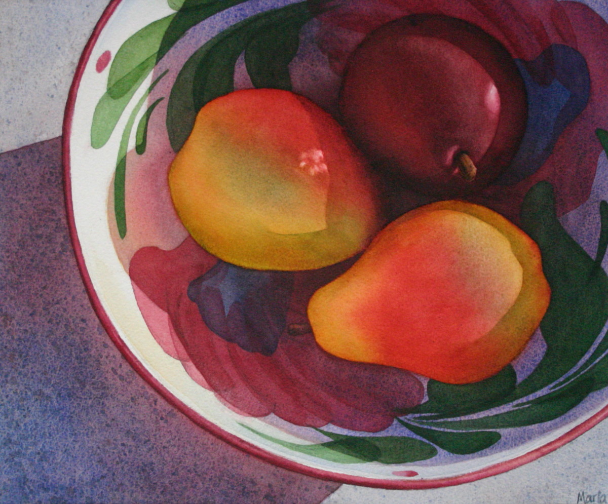 Pear Parley II by Marla Greenfield 