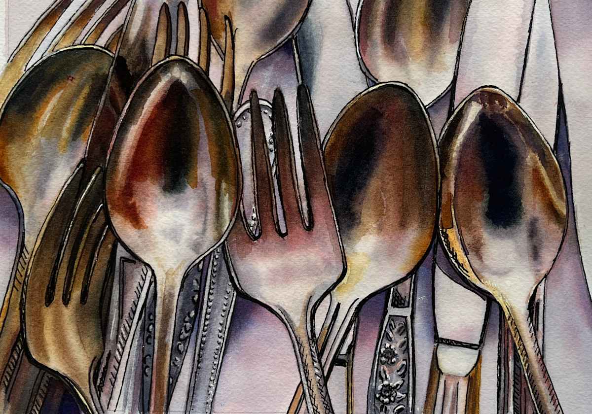 Silver Spoons et al by Marla Greenfield 