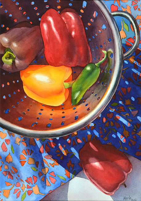 Rainbow Pepper by Marla Greenfield 