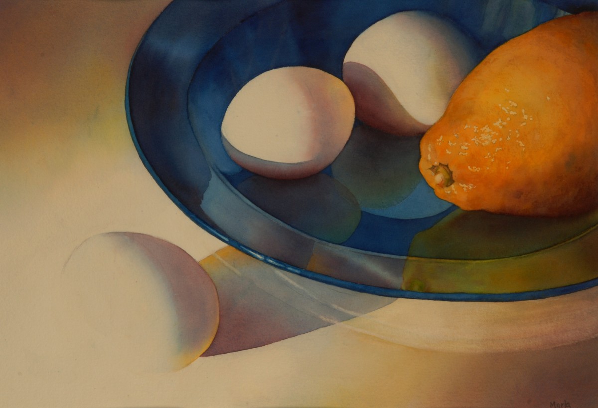 Bowl, Fruit, Eggsetera by Marla Greenfield 