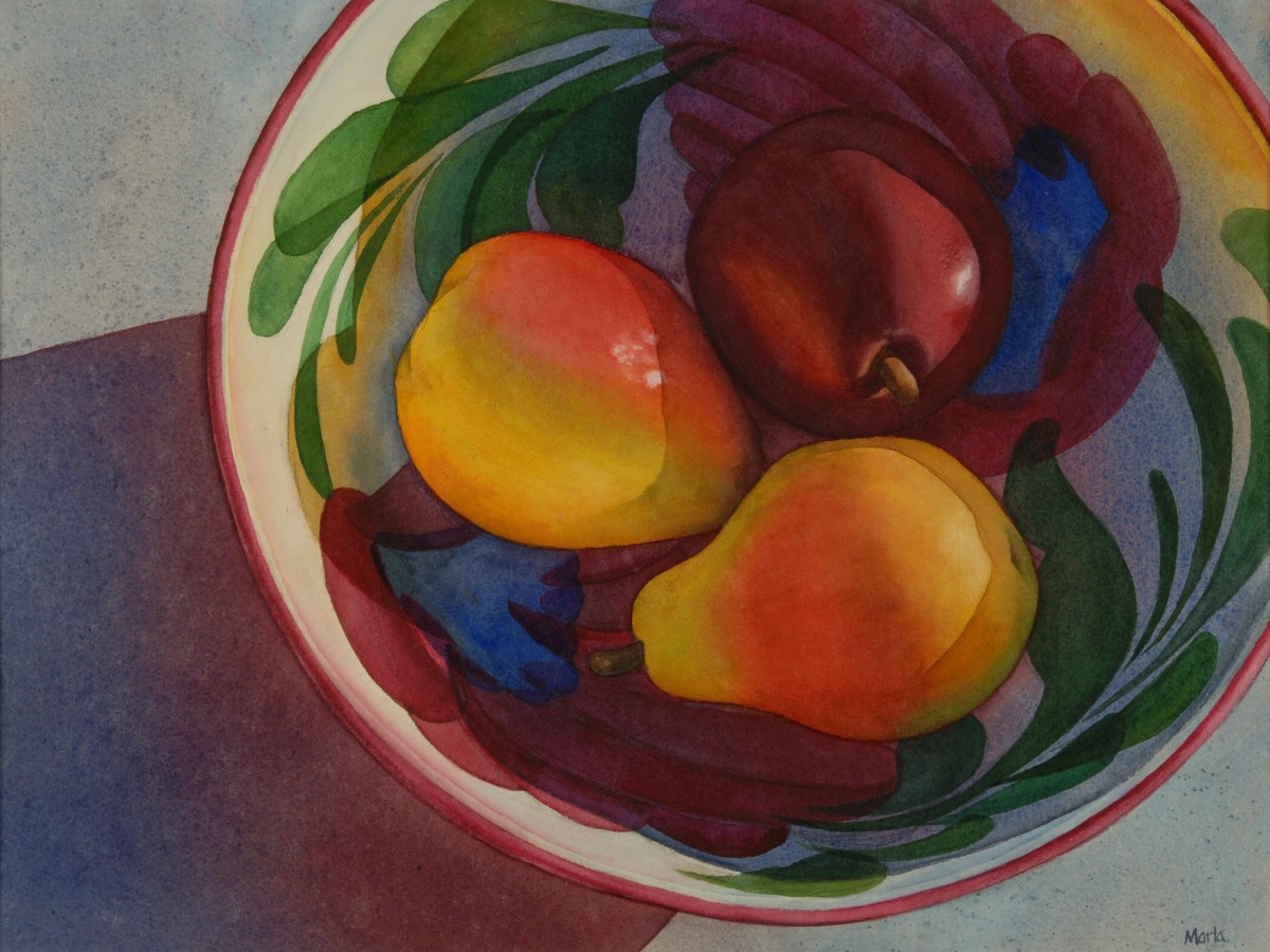 Pear Parley III by Marla Greenfield 