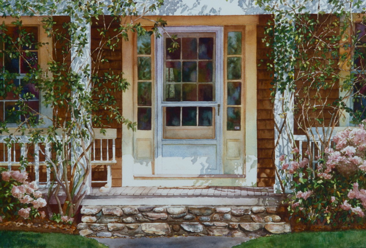 Sconset Porch by Marla Greenfield 