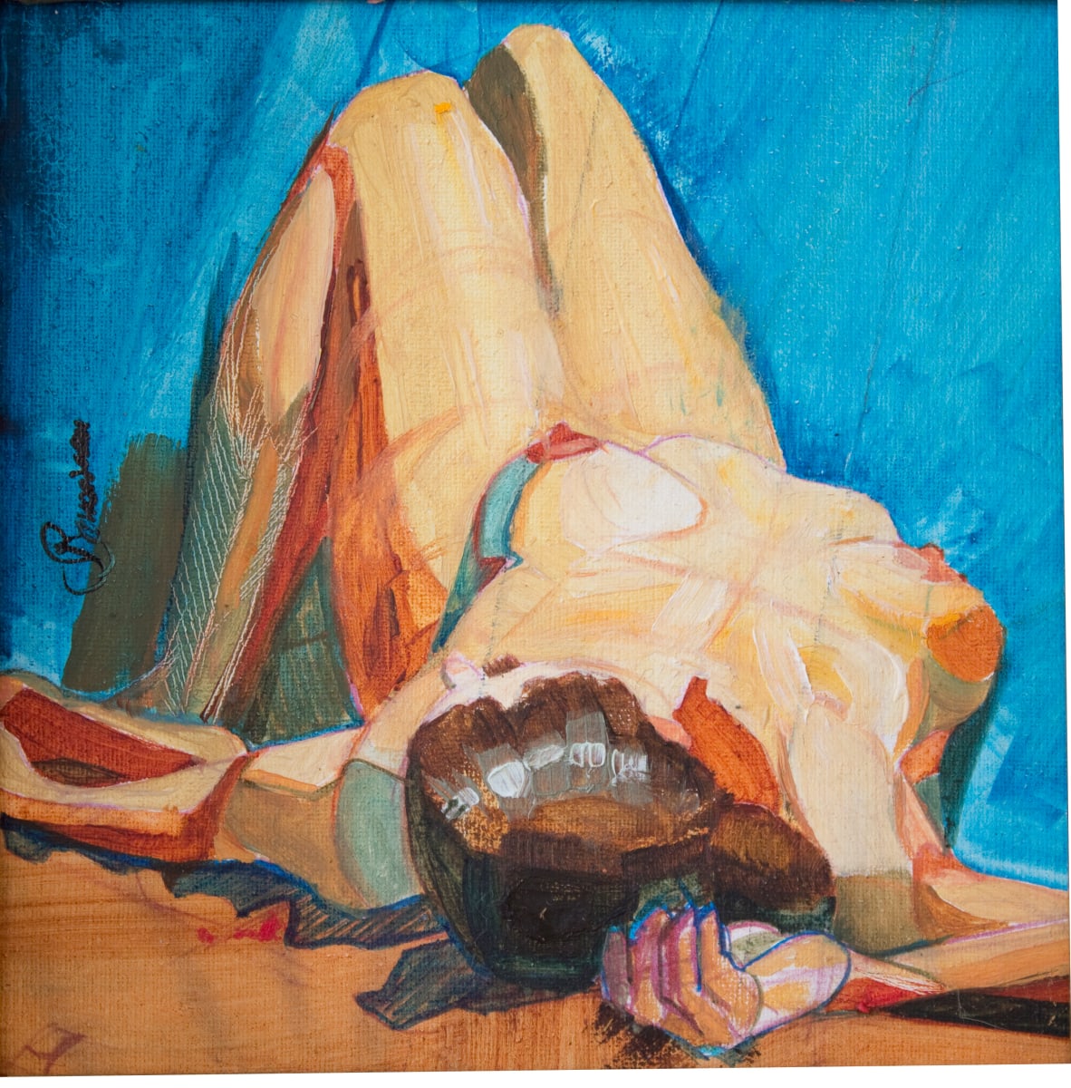 Blue Nude by Susan Dansereau 