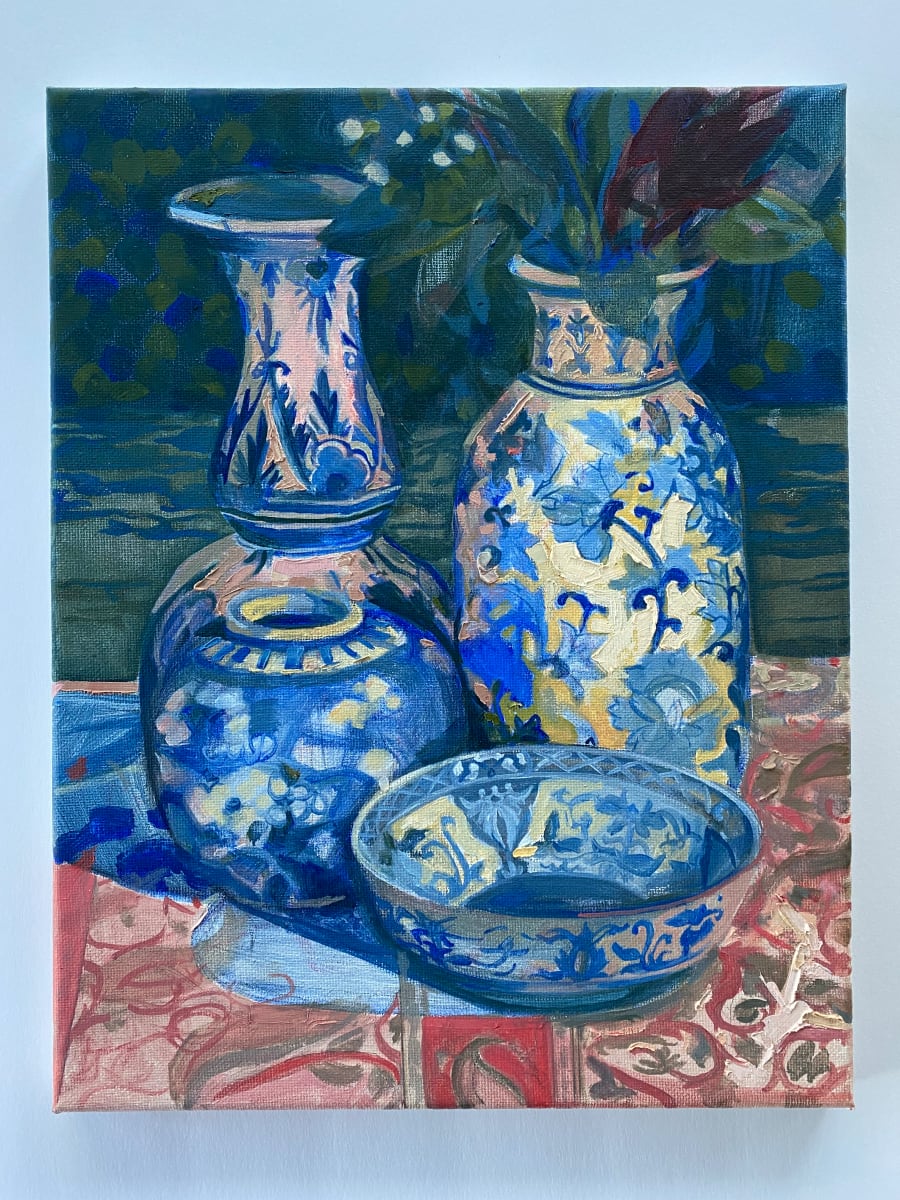 Morandi with Patterns by Susan Dansereau 