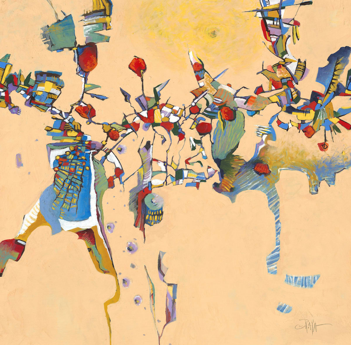 fractured - but still dancing by R. Raya 