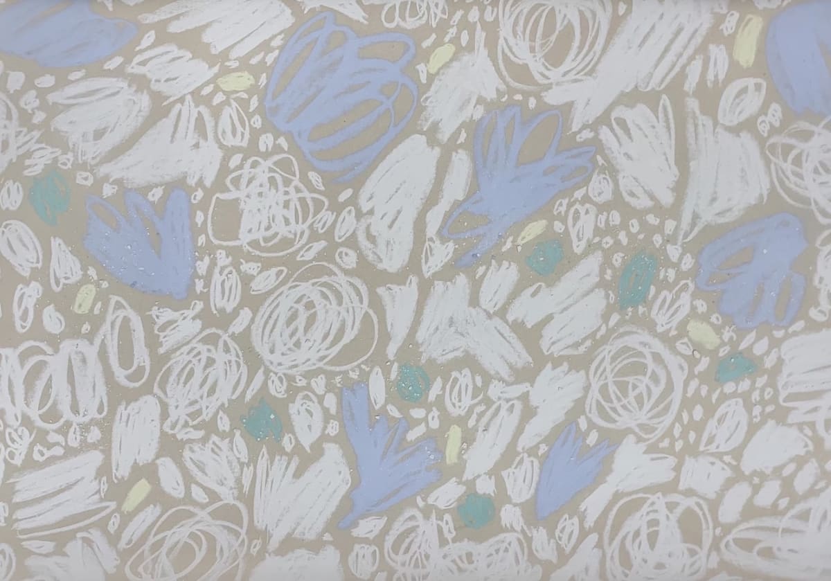 Blooms with Nests by Dina Cline 