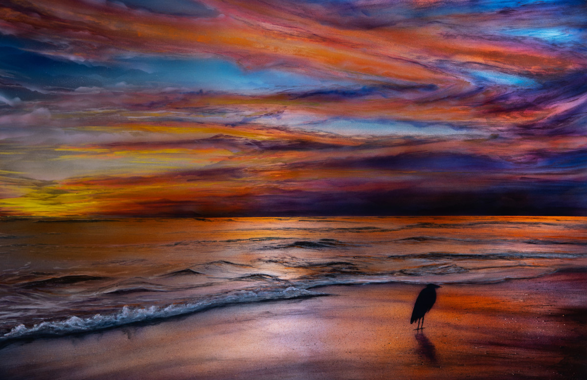 The Piper of Lido Beach by James Norman Paukert 