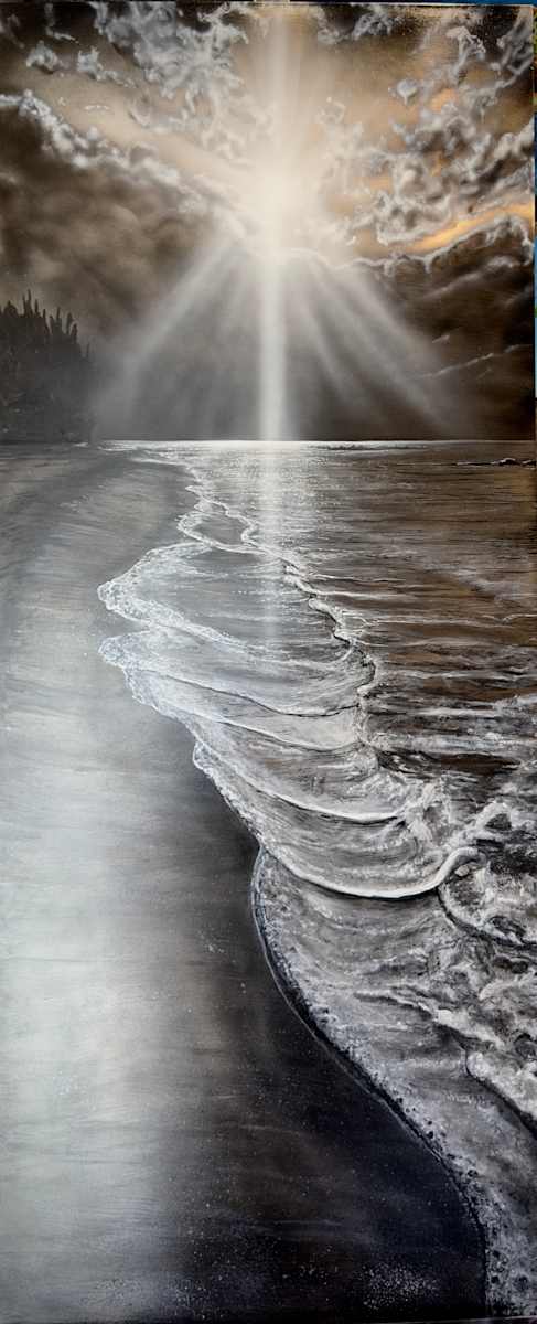 Satin waves 4 by James Norman Paukert  Image: God paints better than i ever could, I would be honored to catch a sliver of that greatness! 