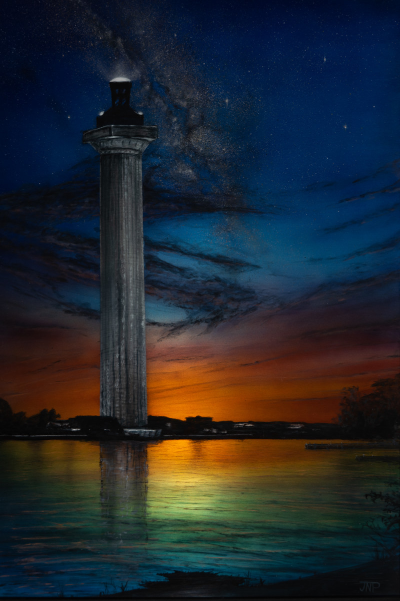 Perrys Peace Monument Put in Bay by James Norman Paukert  Image: Perry peace monument north to south view