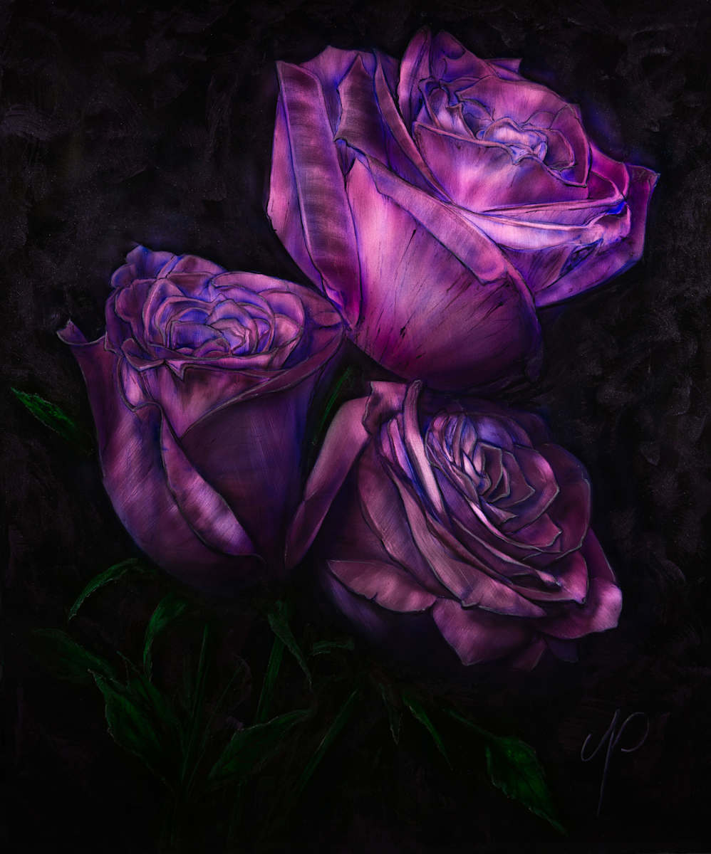 Purple Trinity by James Norman Paukert, Image 1.