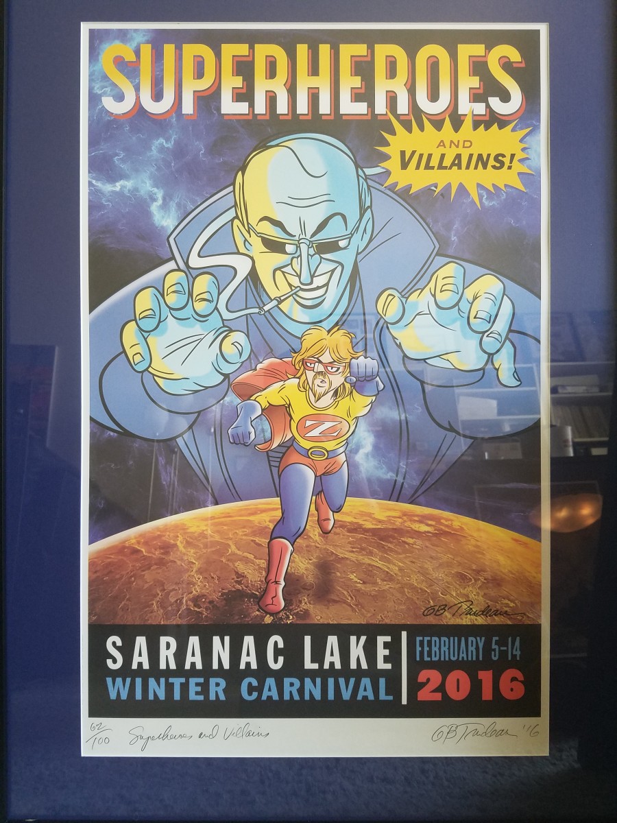 "Superheroes and Villains" -- Saranac Lake Winter Carnival - 2016 