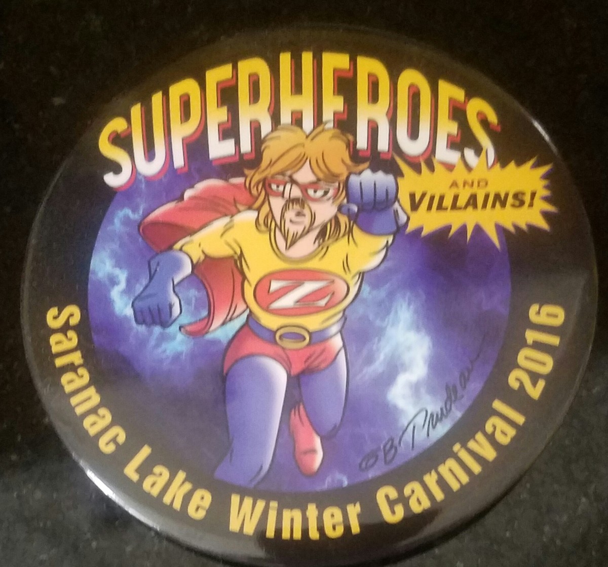 "Superheroes" - Saranac Winter Carnival 2016 by Garry Trudeau 