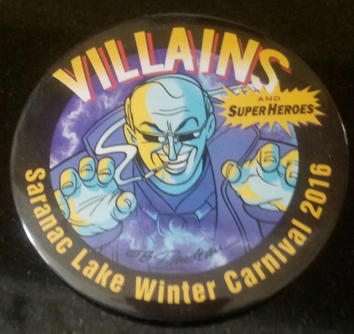 "Villains" - Saranac winter carnival 2016 by Garry Trudeau 