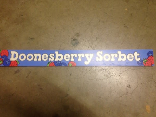 "Doonesbury Sorbet" by Garry Trudeau 