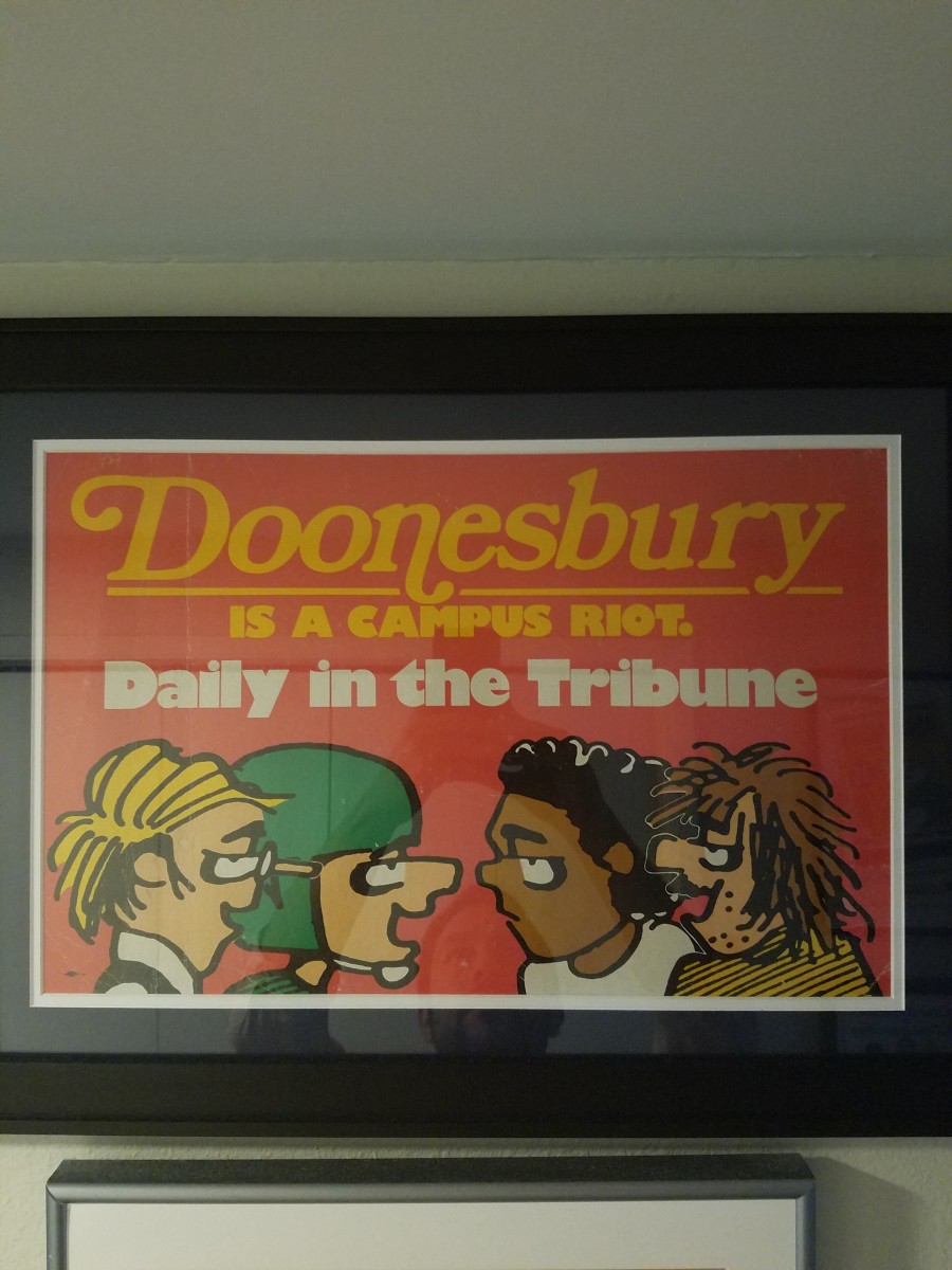 "Doonesbury is a Campus Riot"  by Garry Trudeau 