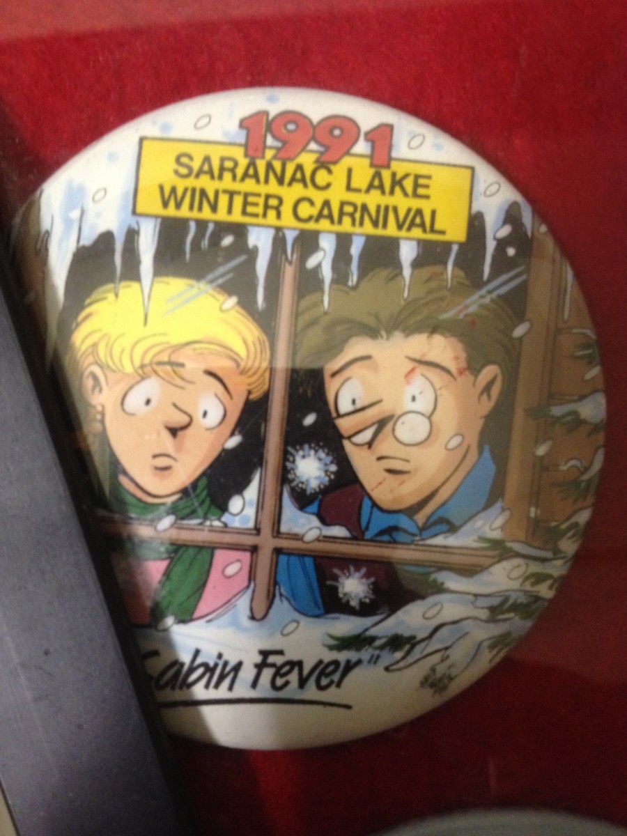 "1991 Saranac Lake Winter Carnival -- Cabin Fever" by Garry Trudeau 