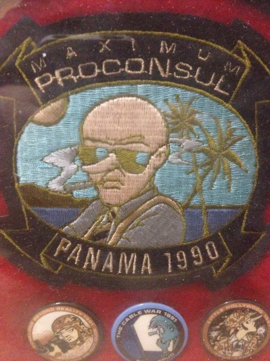 "Maximum Proconsul -- Panama 1990" -- patch, Image 1.