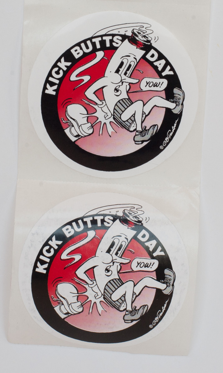 "Kick Butts Day - Stickers" 