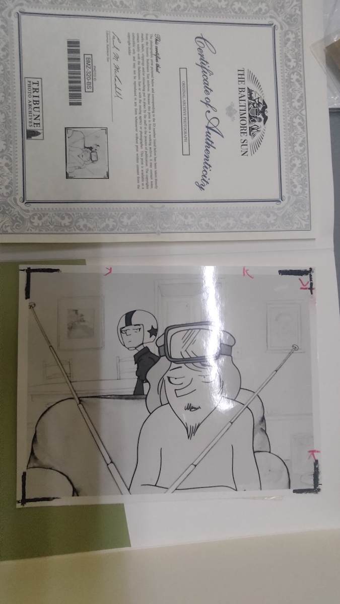 Original Archive Photograph by Garry Trudeau 