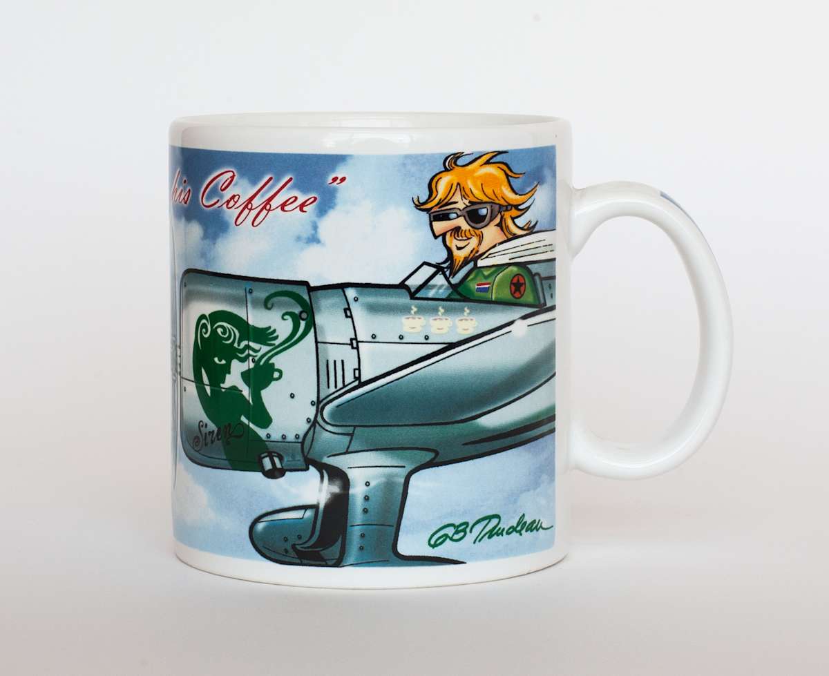 "Aero Espresso" by Garry Trudeau, Image 1.