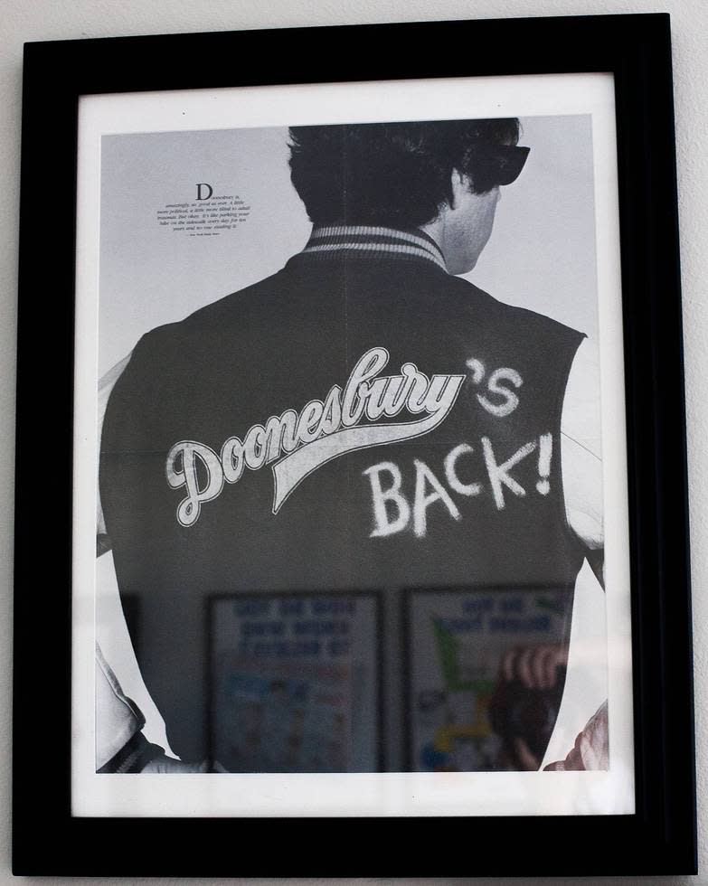 "Doonesbury's Back" by Garry Trudeau 