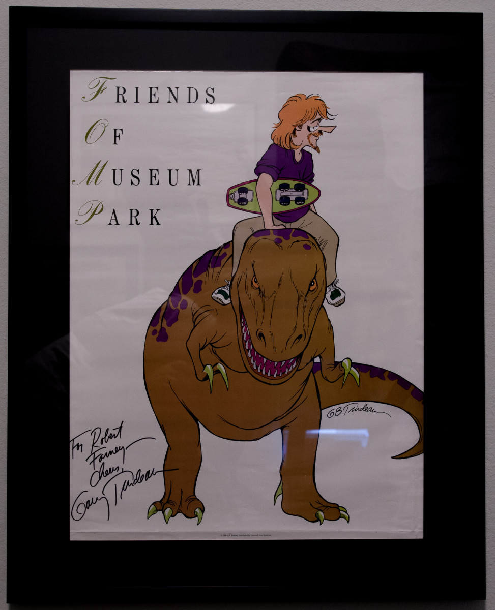 "Friends of Museum Park - T. Rex" -- Signed 