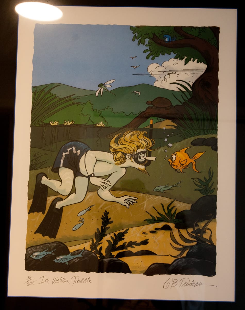 "In Walden Puddle" by Garry Trudeau, Image 1.