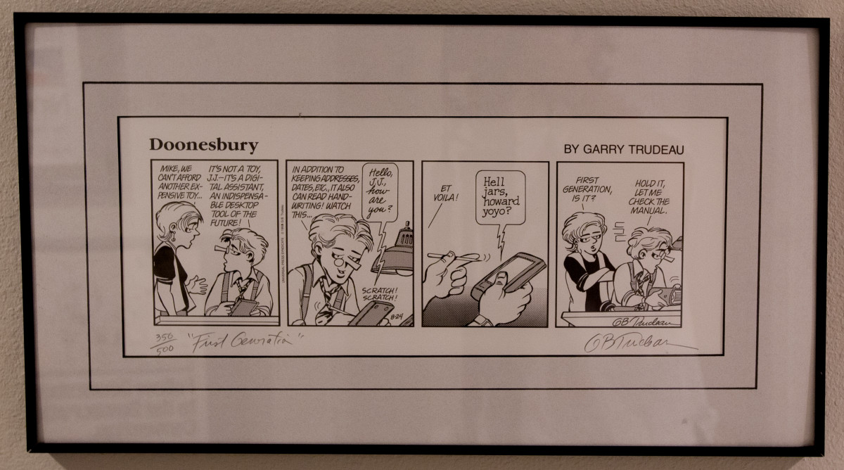 "First Generation" -- Signed by Garry Trudeau 