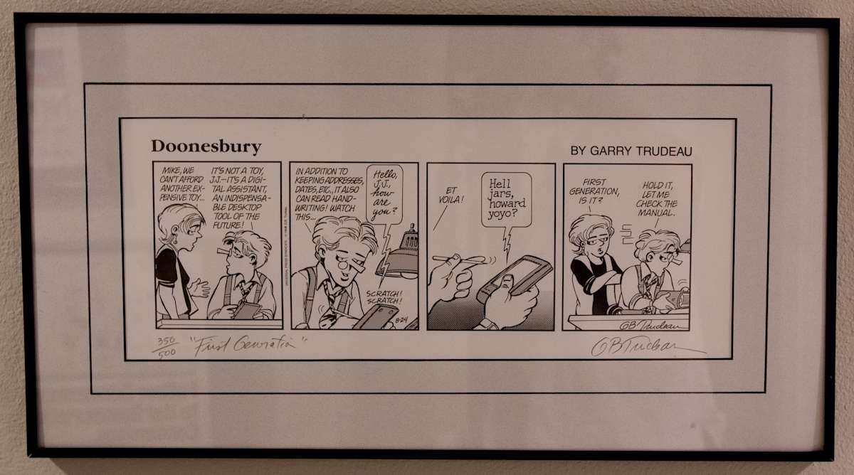 "First Generation" -- Signed by Garry Trudeau, Image 1.