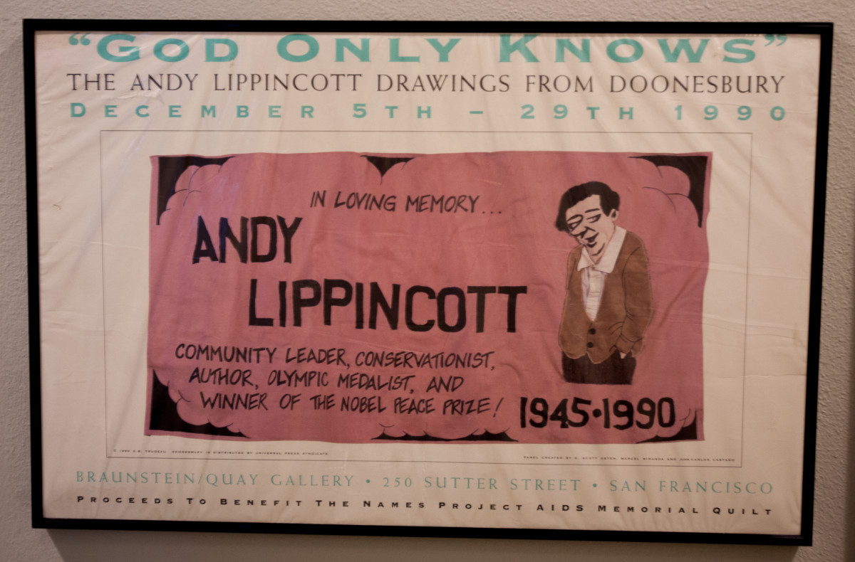 "Andy Lippincott" by Garry Trudeau 