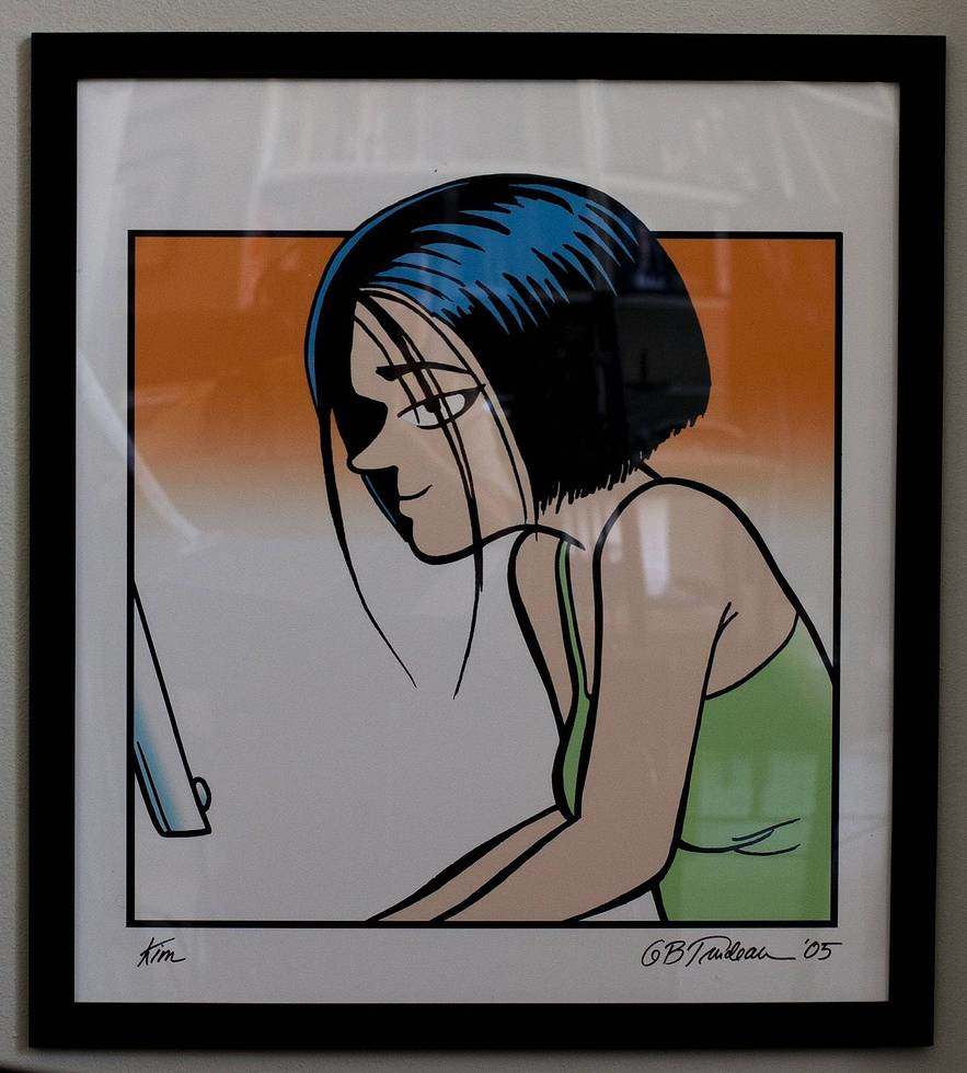 "Kim" by Garry Trudeau, Image 1.