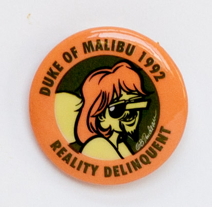 "Duke of Malibu 1992: Reality Delinquent" by Garry Trudeau 