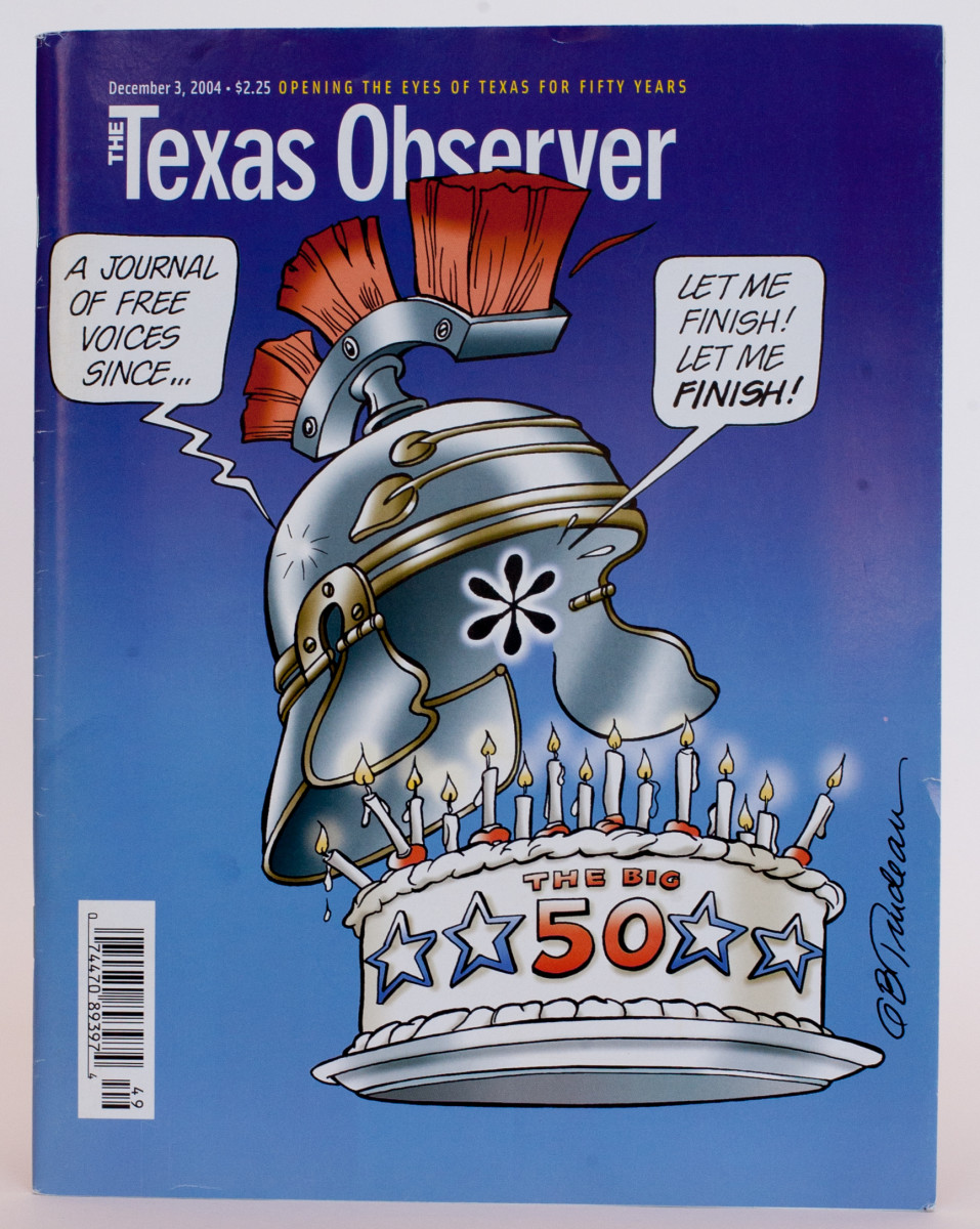 "The Texas Observer - The Big 50" by Garry Trudeau 