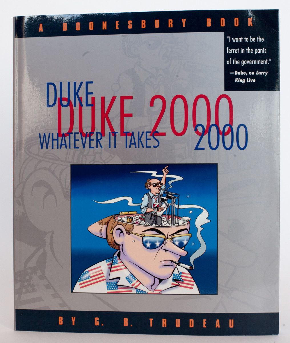 "Duke 2000: Whatever it Takes" by Garry Trudeau 