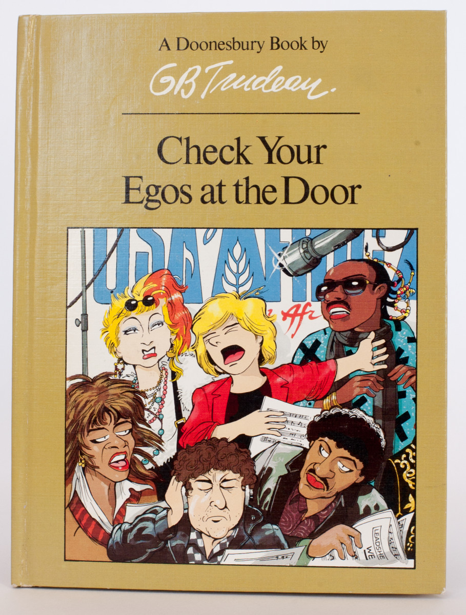 "Check Your Egos at the Door" by Garry Trudeau 