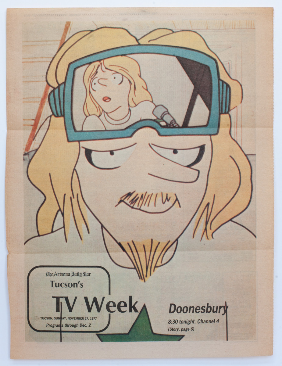 "TV Week" by Garry Trudeau 