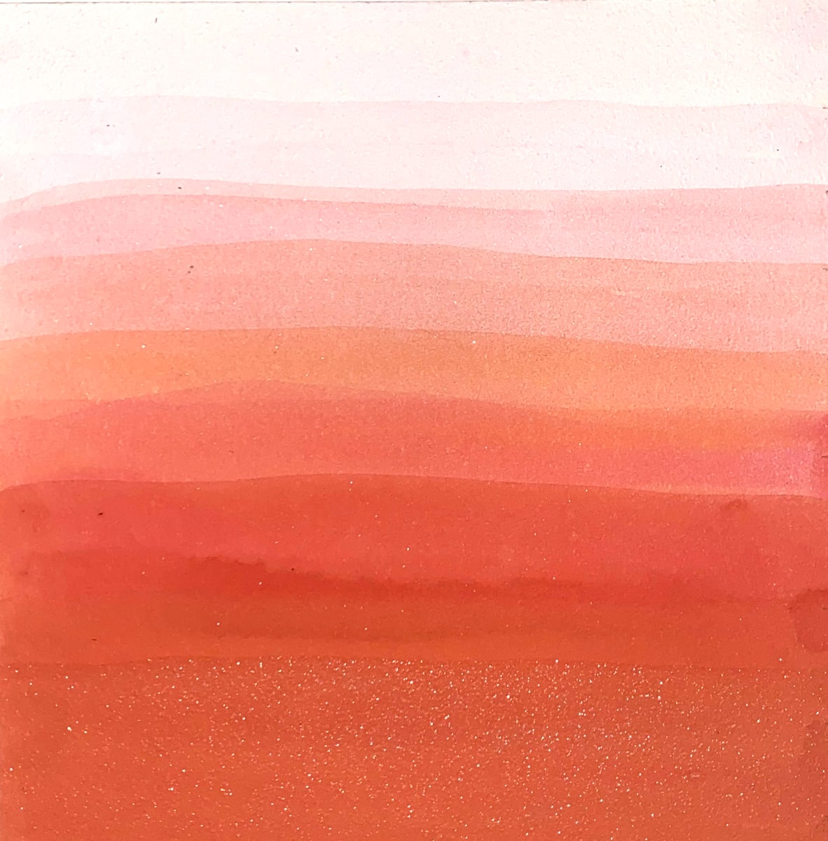 Fitra: Amber (Khadijah) by Nsenga Knight  Image: Nsenga Knight, Fitra: Amber (Khadijah), 2022, 6 x 6 inches, Watercolor on Archival Clay Board