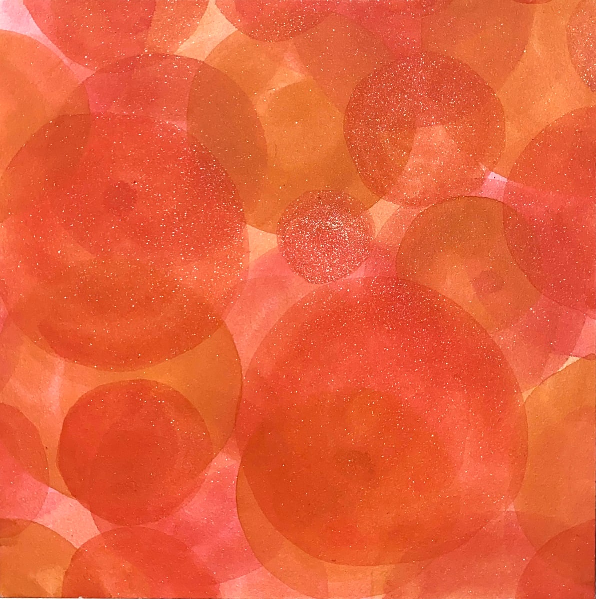 Fitra: Amber (Yusuf) by Nsenga Knight  Image: 
Nsenga Knight, Fitra: Amber (Yusuf), 2022, 6 x 6 inches, Watercolor on Archival Clay Board