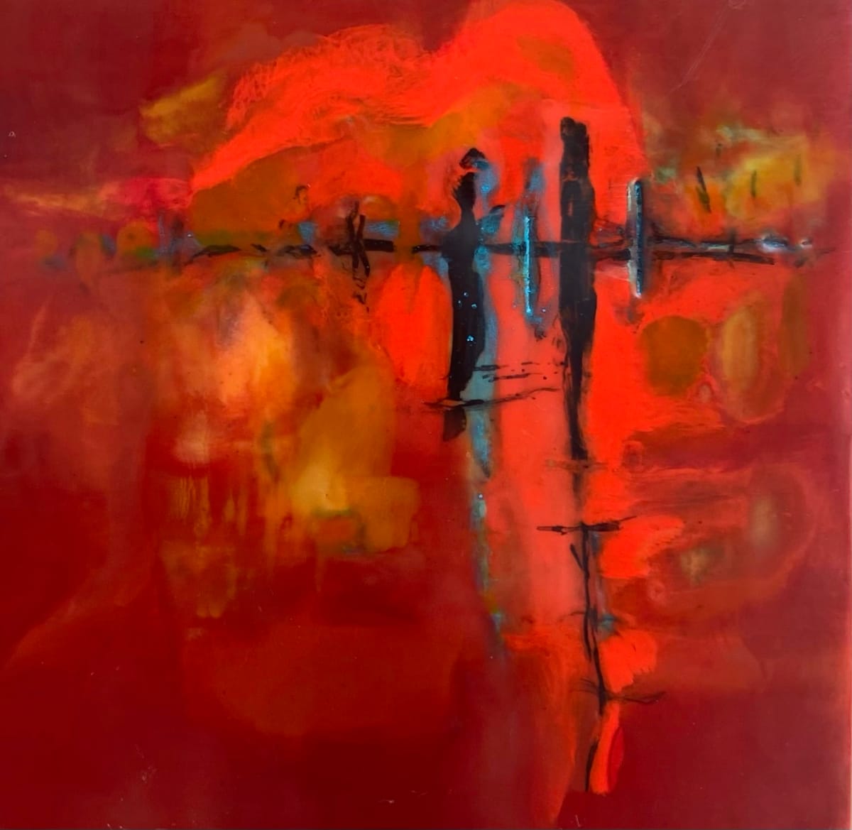 Burning Red by Terri Yacovelli 