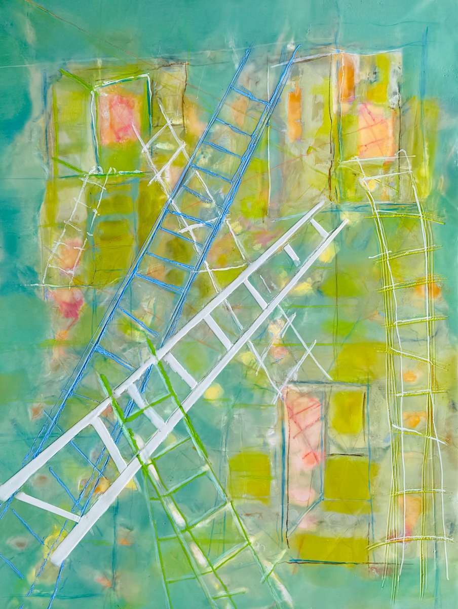White Ladders by Terri Yacovelli 