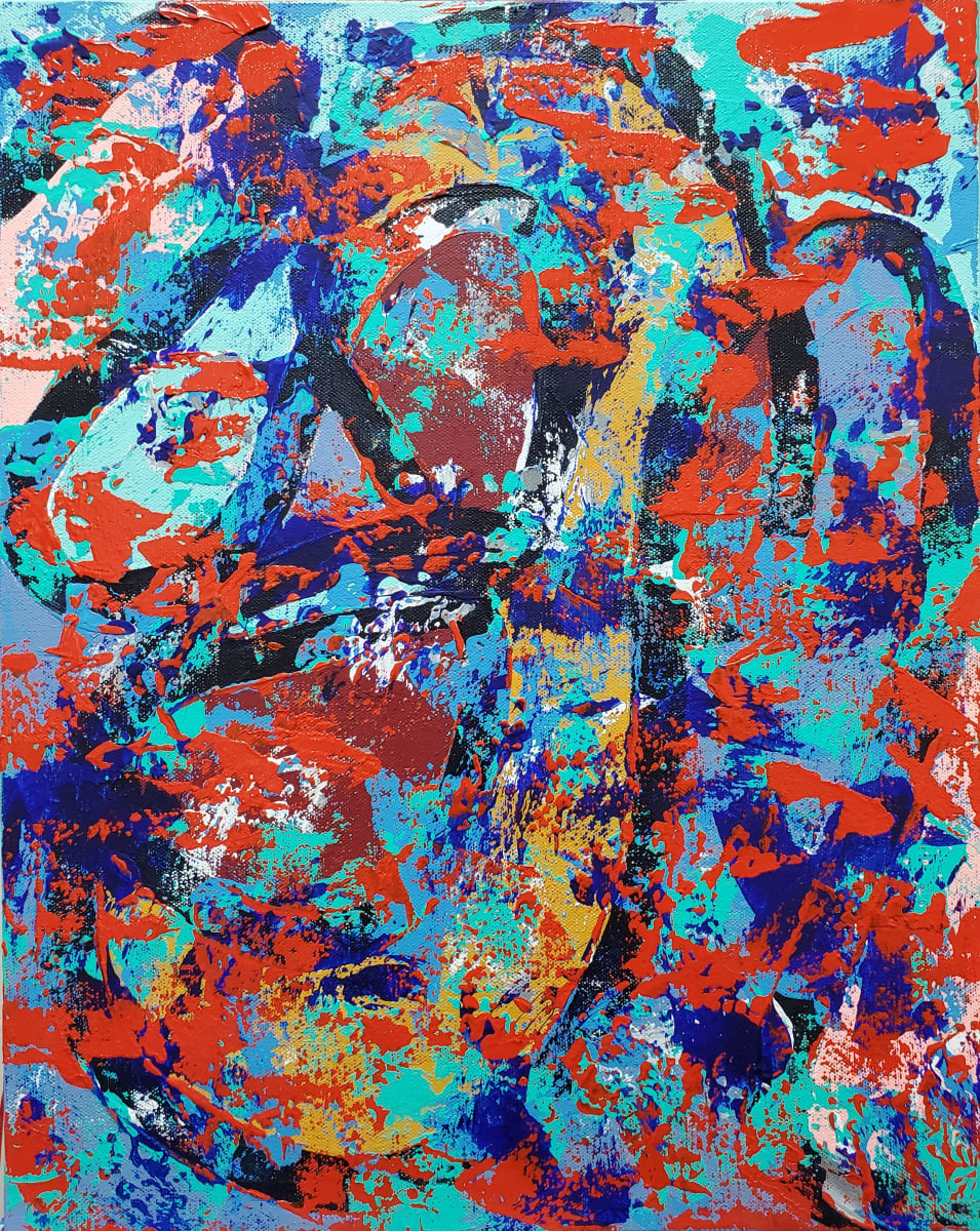 Reunion IV  Image:  Everything internalized, the experiences I have, the people in my life, my hopes and dreams, my faith are all reflected from heart, mind, and soul through the prism of my intuitive lenses resulting in artistic expressions.