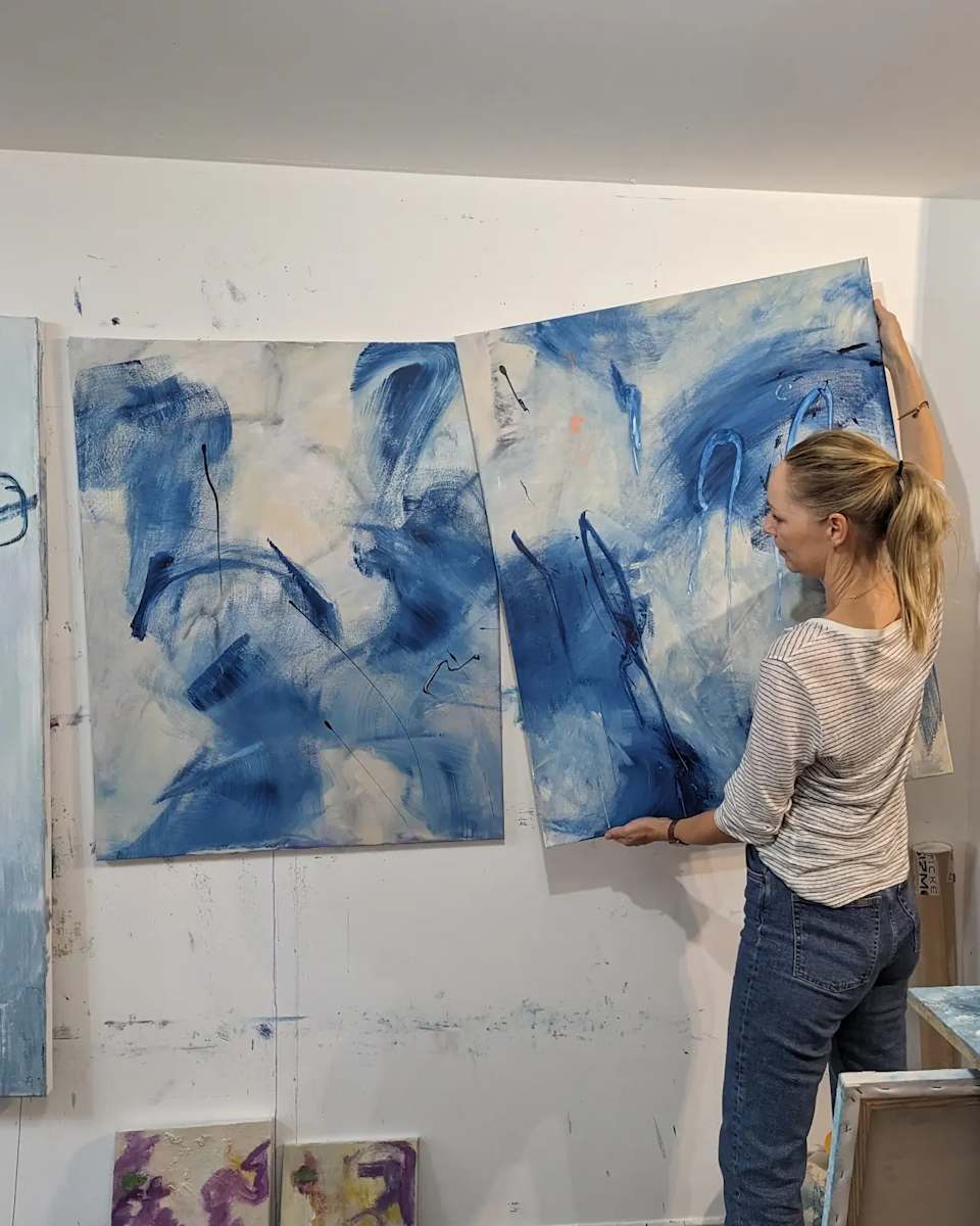 Free motion I and II by Anniek Verholt 