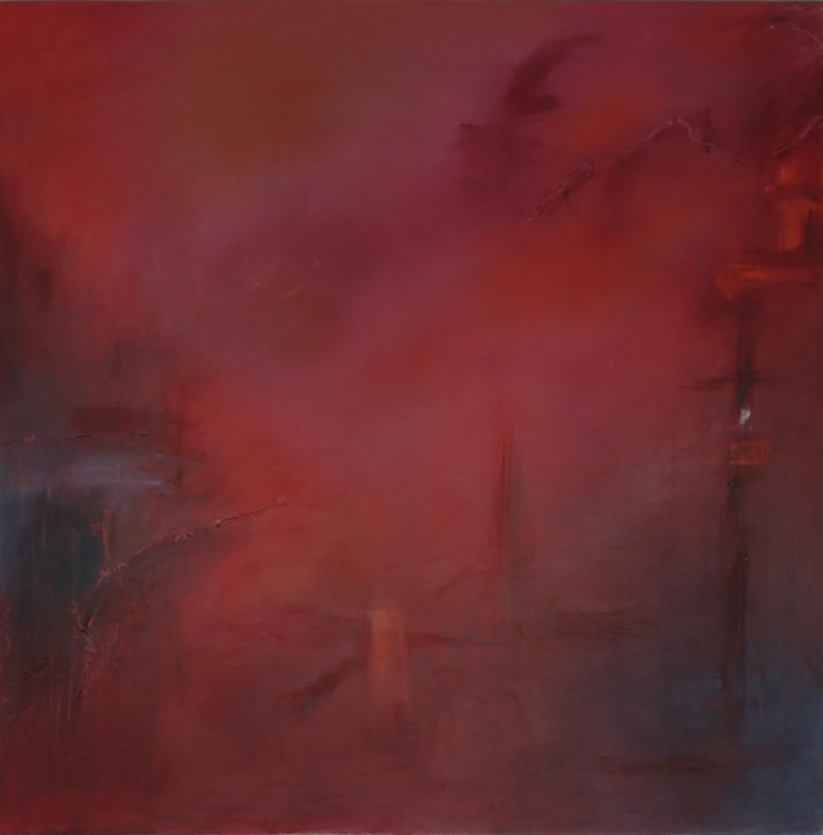 Untitled abstract no 68 by Anniek Verholt 