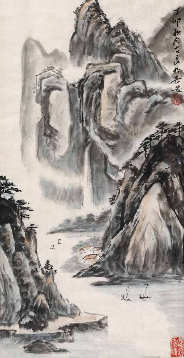 Waterfall near Xi'an by Liang You, Image 1.
