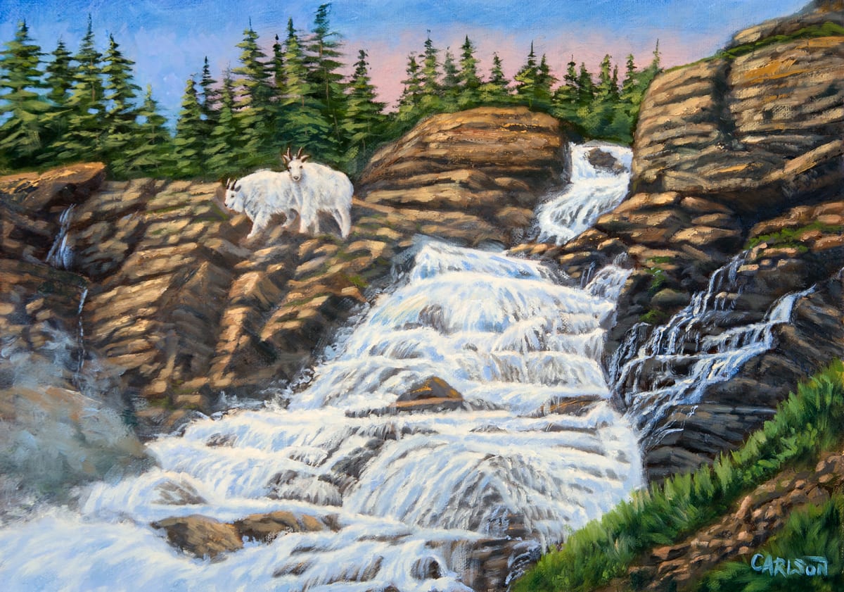 Above the falls, Image 1.