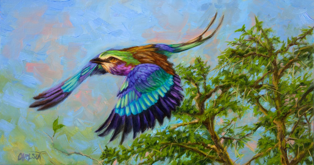 A Flash of Blue, Image 2.