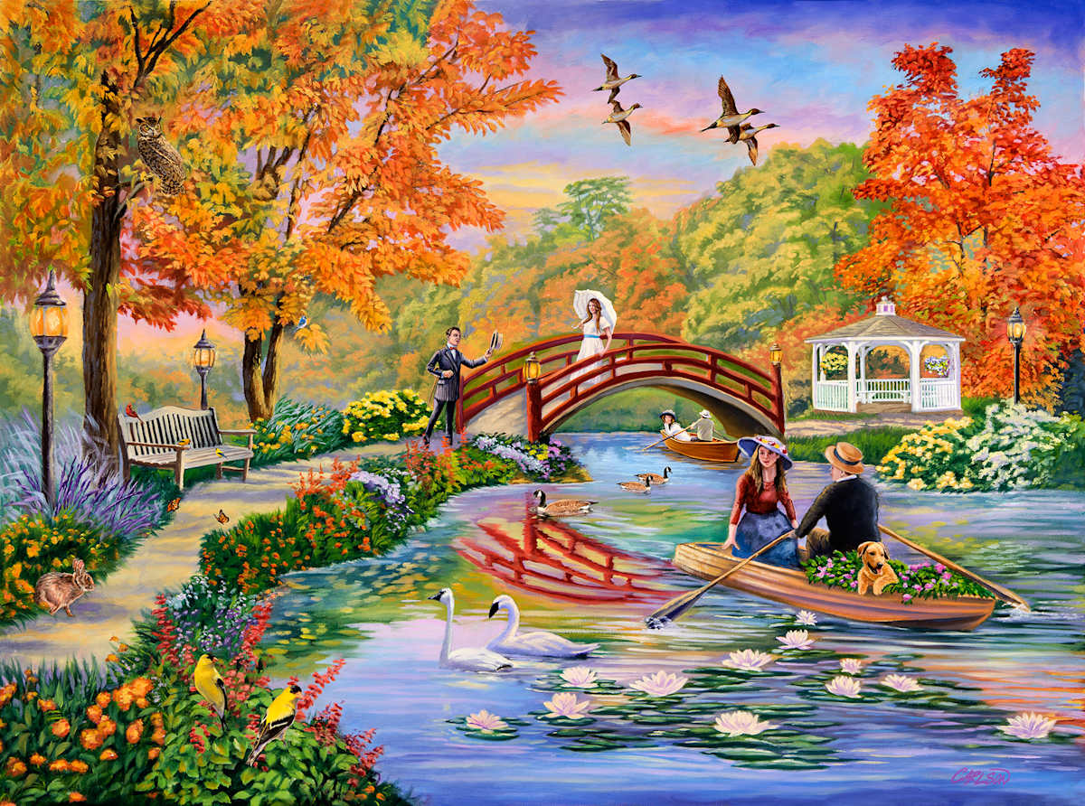 Autumn on the Pond 