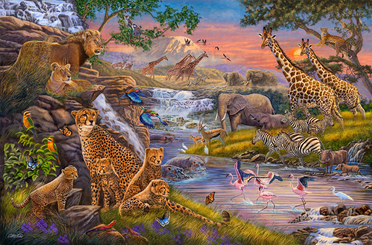Splendor of Africa by cory Carlson 